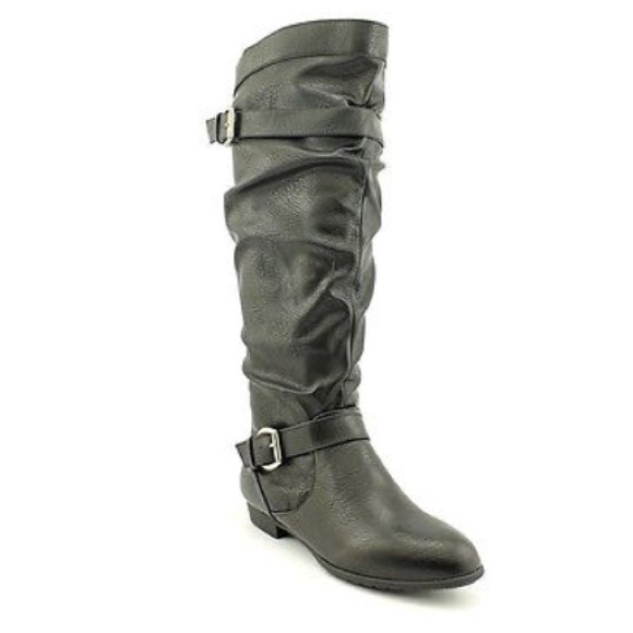 Rampage Shoes - Rampage women’s black knee flat boots